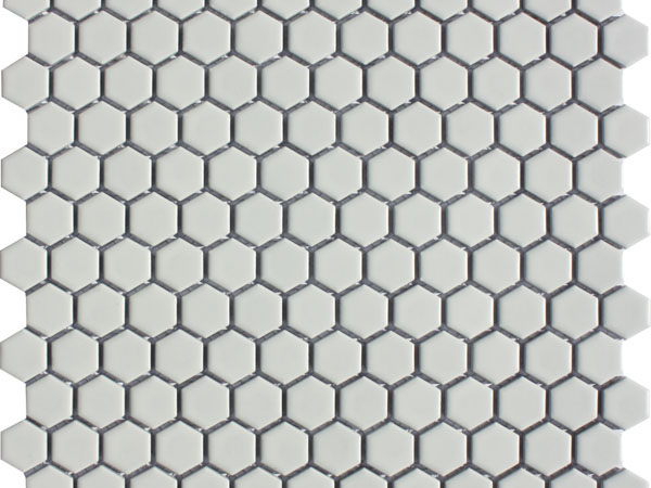 Shapes: White Hexagons