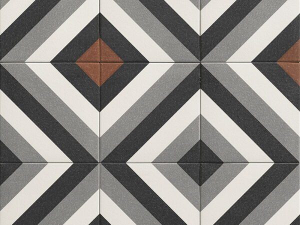 Trinity: Dublin Black Pattern