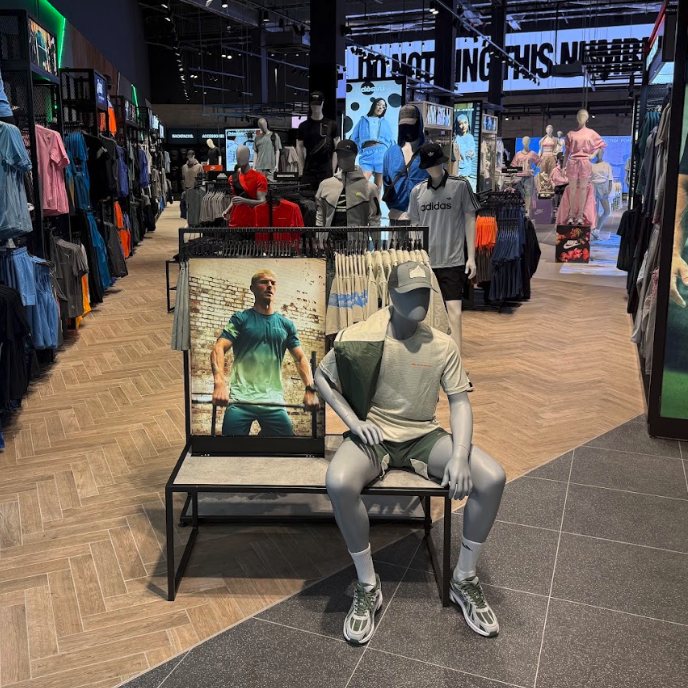 Footasylum Trafford Centre Wood and Black